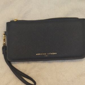 Adrienne Vittadini Dark Blue Wristlet